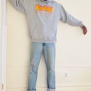 Thrasher-Grey-Flames-Size XL